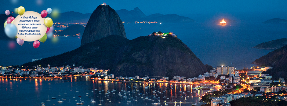 450 anos da cidade maravilhosa!