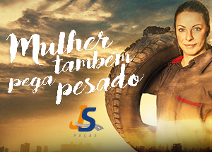Elas também pegam pesado