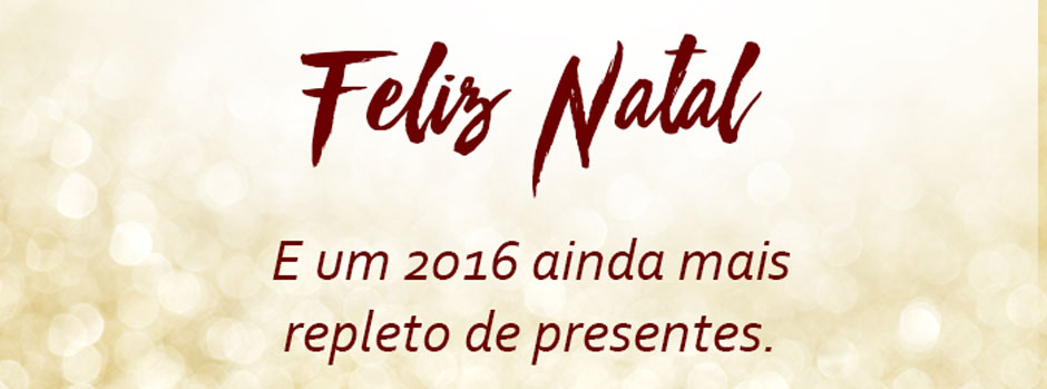 Então é natal!