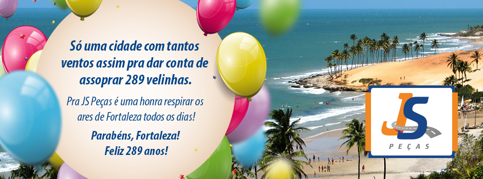 Parabéns Fortaleza pelos seus 289 anos!