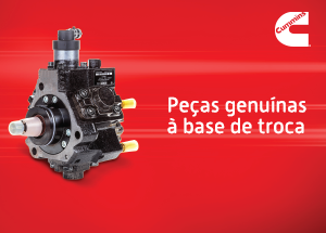 Troque os componentes do seu motor por uma peça genuina Cummins 