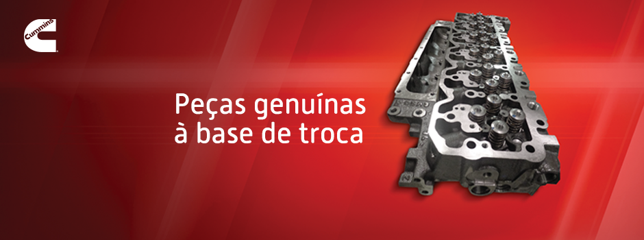 Troque os componentes do seu motor por uma peça genuina Cummins