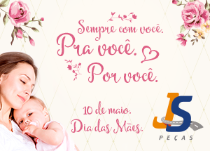 Um mega FELIZ DIA DAS MÃES!