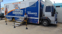 Caminhão do Força Técnica JS Peças