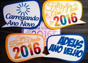 Se prepare e acenda as luzes do novo ano.