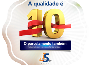 Tem novidade na JS Peças